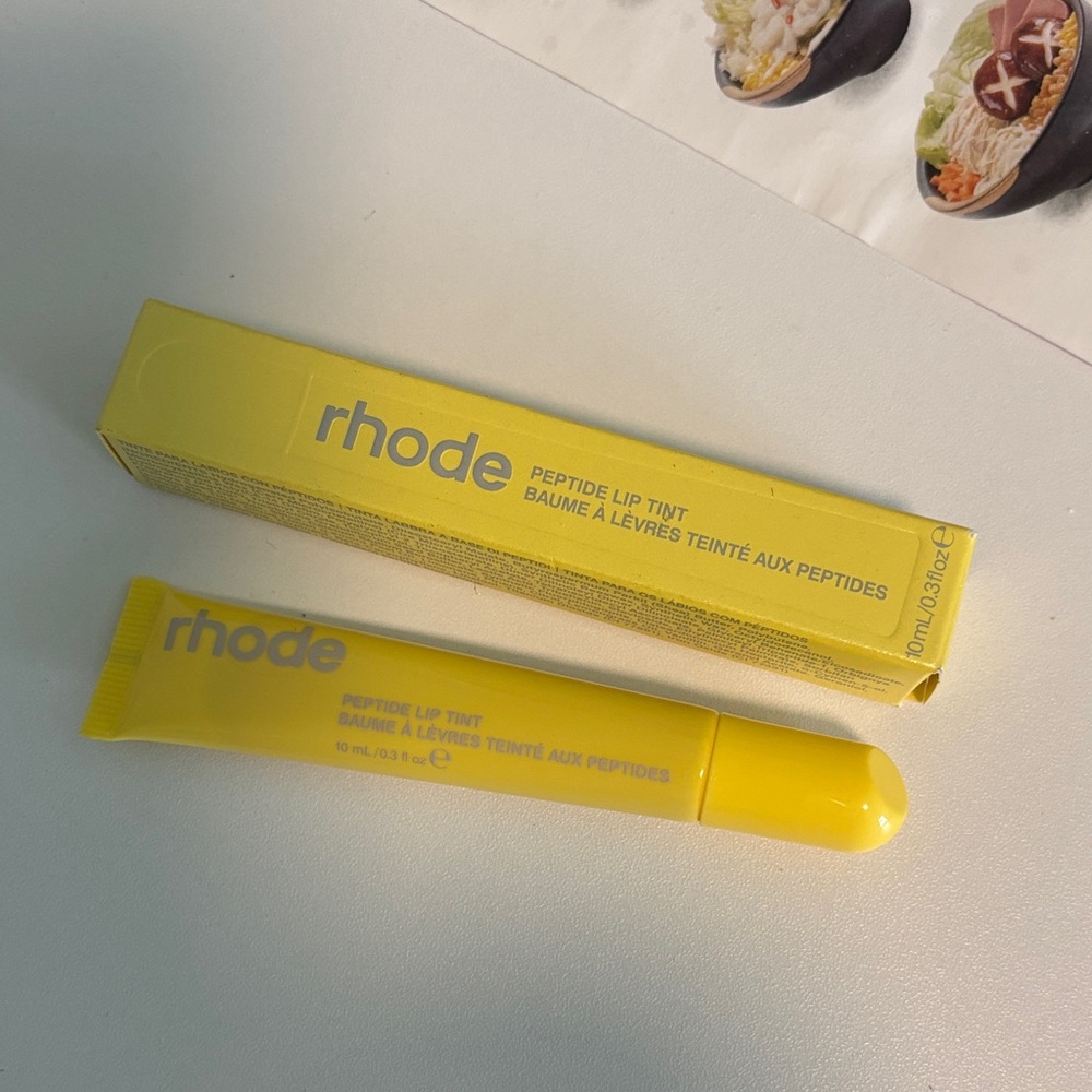 RHODE Lemontini Lip Tint in Bright Yellow - Picture 3 of 3